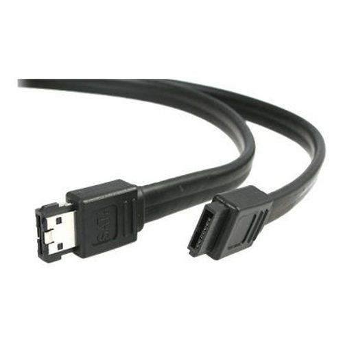 StarTech.com Cable eSATA vers SATA blinde de 1,8 m - Câble SATA vers eSATA - SATA (R) pour eSATA (R) - 1.8 m - noir - pour P/N: ESATAPNLFM1, PEXESAT322I, PEXUSB311A1E, S351BMU33ET, S351BMU33ETG...