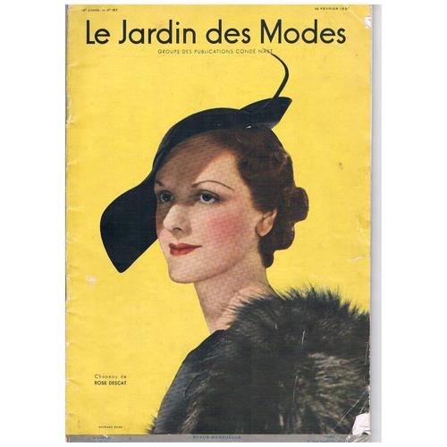 Le Jardin Des Modes Du 15 Octobre 1935  N° 195