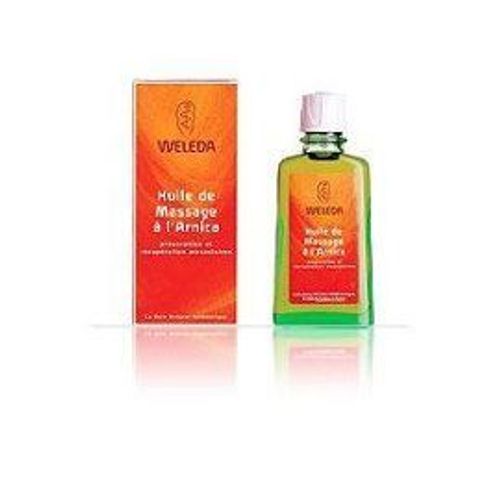 Huile De Massage À L'arnica  100 Ml Weleda.<Br> Préparation Et Récupération Musculaires. 