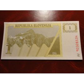 Slovénie 1 Tolar,1990