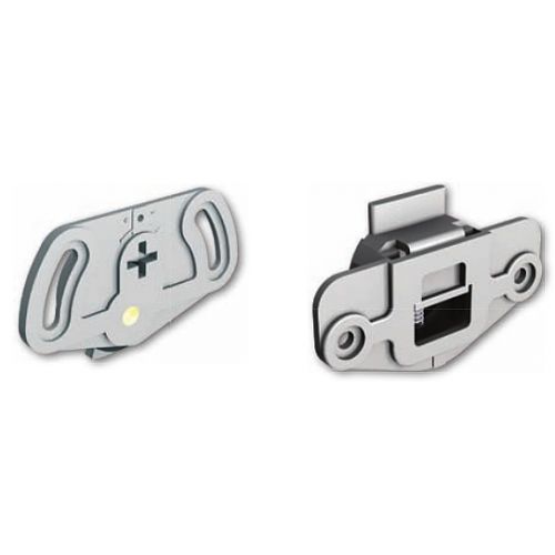 Garniture guides et roulettes - porte coulissante de meuble - PICO 25 MANTION