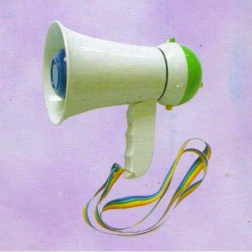 Mégaphone avec jingles musicaux pré enregistres