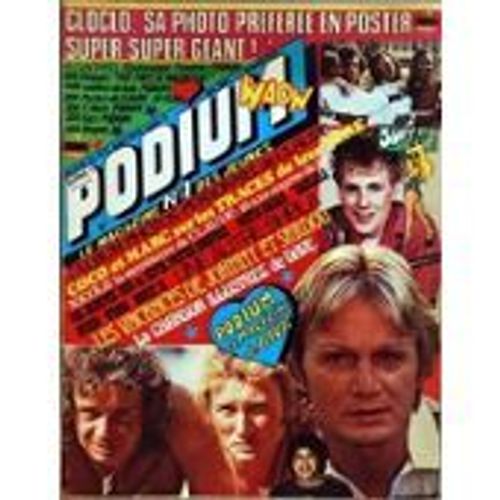 Podium N°77 : Claude Francois - Plastic Bertrand - Boney M - Sardou