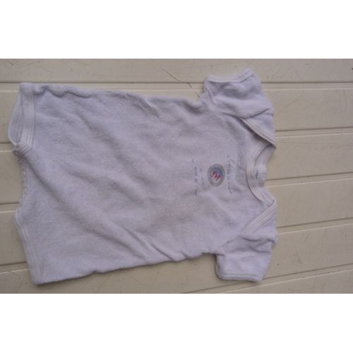 Body Petit Bateau 3 Mois Manches Courtes