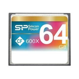 SILICON POWER - Carte mémoire flash - 64 Go - 600x - CompactFlash