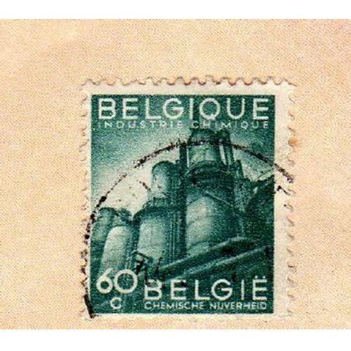 Timbre Belgique Industrie Chimique 1948