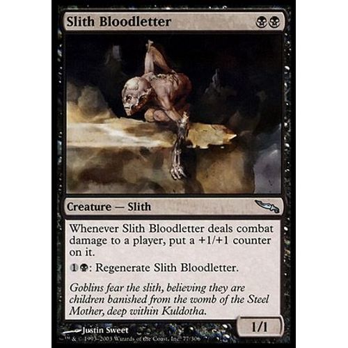 Slith Bloodletter Vo Mirrodin  Unco