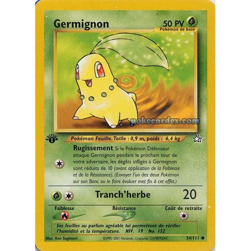 Carte Germignon ;  Neo Genesis ; 54/111