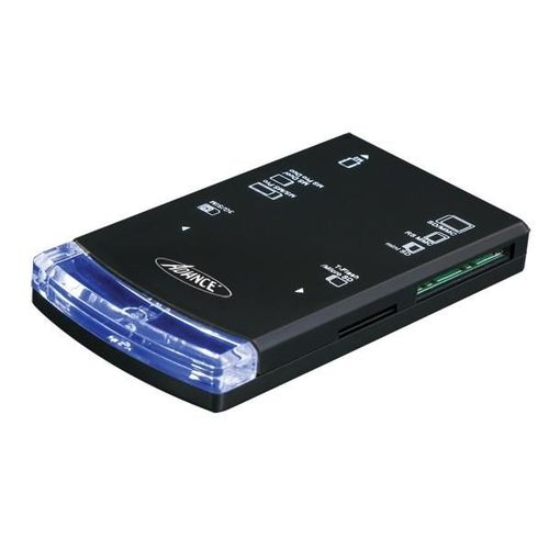 Suza Advance - Lecteur de carte (MS, MS PRO, MMC, SD, MS Duo, miniSD, RS-MMC, microSD, MS Micro) - USB 2.0