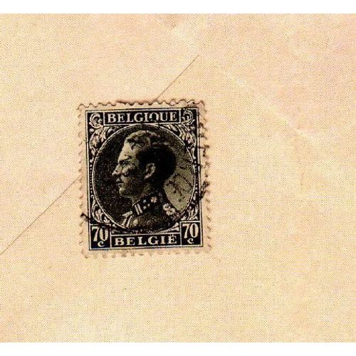 Timbre Belgique Leopold 3 1934