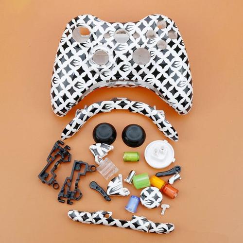 Coque De Remplacement Pour Manette De Jeu Microsoft Xbox 360 Design Personnalisé Ensemble Complet Housse Et Boutons Kit D'accessoires