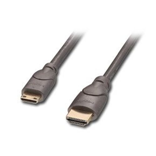 Lindy - Câble HDMI 1m, Premium, compatible HDMI 2.0 Ultra HD,  type A/C