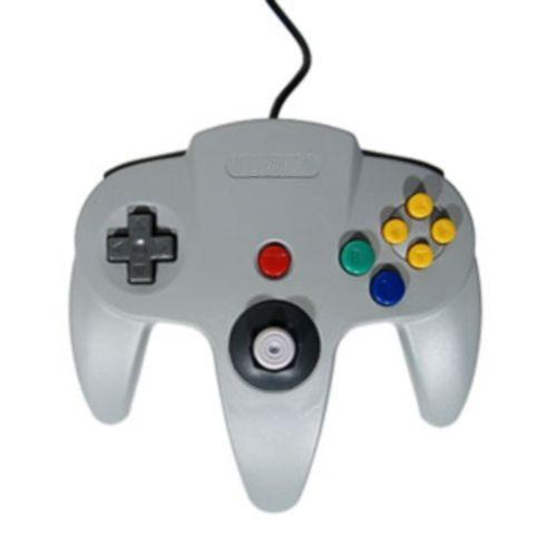 Manette De Jeux Grise N64 Pour Console Nintendo 64