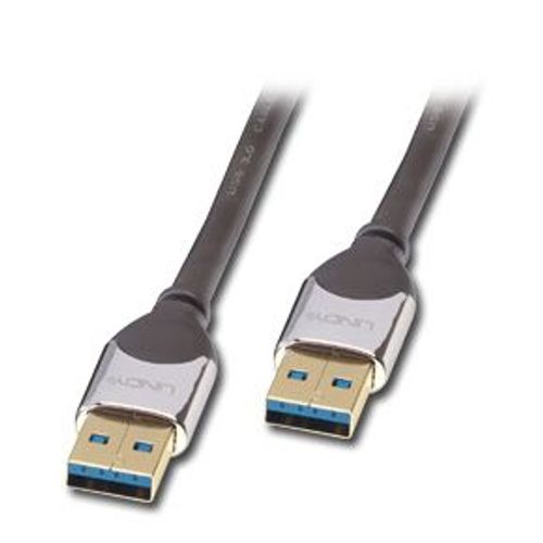 Lindy Premium - Câble USB - USB type A (M) pour USB type A (M) - USB 3.0 - 2 m - moulé - anthracite