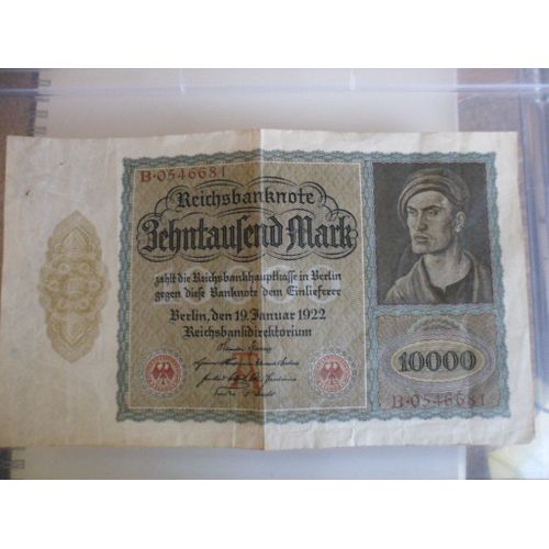 Allemagne 10 000 Mark 1922