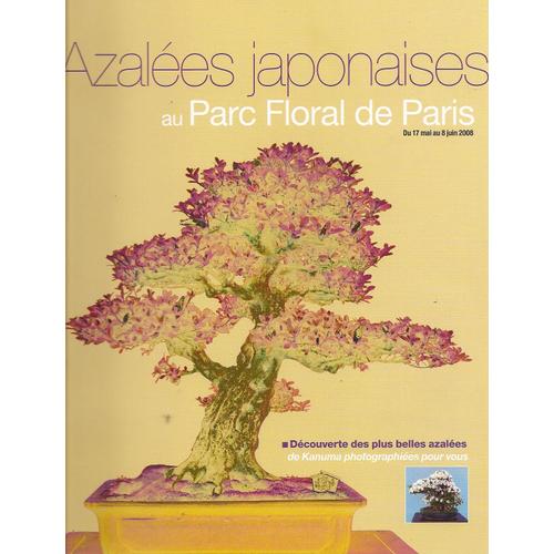 Planchette Azalées Japonaises Au Parc Floral De Paris