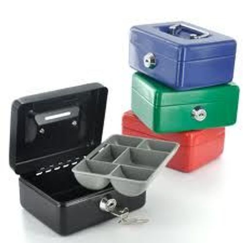 Coffre A Monnaie Cash Box   20x16x9 Cm