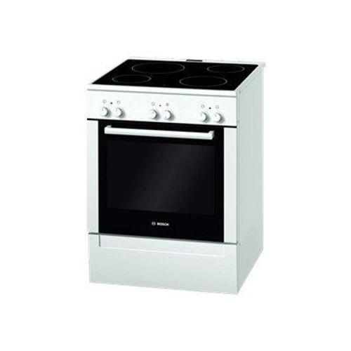 Bosch HCE722120F - Cuisinière - pose libre - largeur : 60 cm - profondeur : 60 cm - hauteur : 85 cm - avec système auto-nettoyant - classe A - blanc