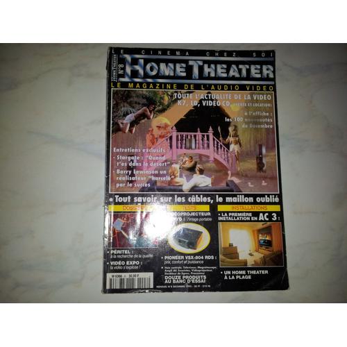 Home Theater, Le Magazine De L'audio Video N° 08, Tout Savoir Sur Les Cables, Le Maillon Oublie
