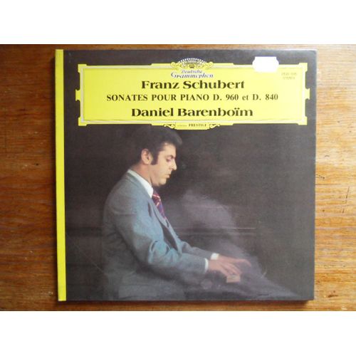Sonates Pour Piano D. 960 Et D. 840 / Daniel Barenboïm