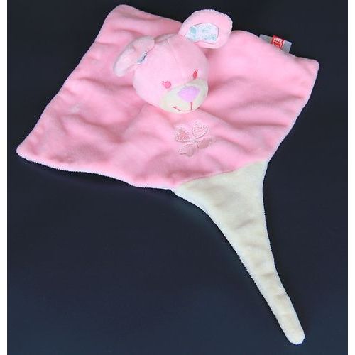 Doudou Souris Rose  Plate Tex Baby