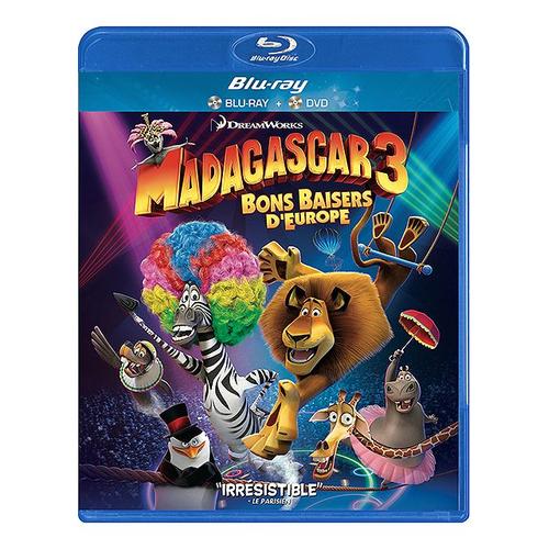 Madagascar 3 : Bons Baisers D'europe - Combo Blu-Ray + Dvd