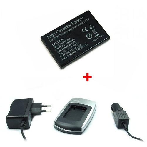 Chargeur + Batterie PDR-BT3 pour Toshiba Camileo H10, H20, HD, P10, P30