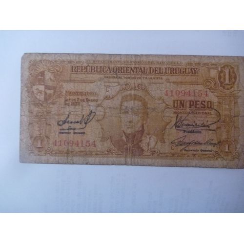 Billet 1 Peso 1939