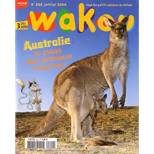 Wakou N°202 - Australie Le Pays Des Animaux Bizarres