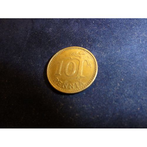 Finlande 10 Pennia,1963
