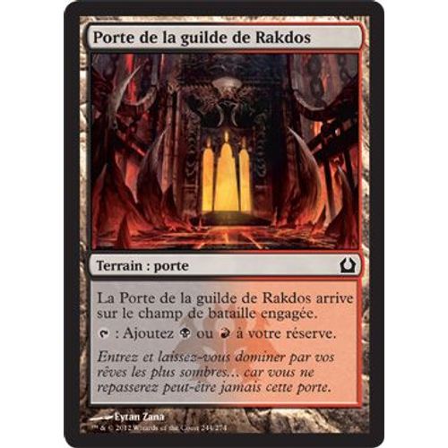 Porte De La Guilde De Rakdos - Retour Sur Ravnica - Magic Mtg - C - 244