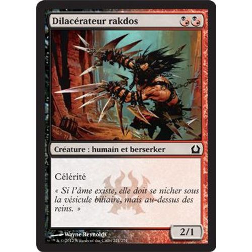 Dilacérateur Rakdos - Retour Sur Ravnica - Magic Mtg - C - 221