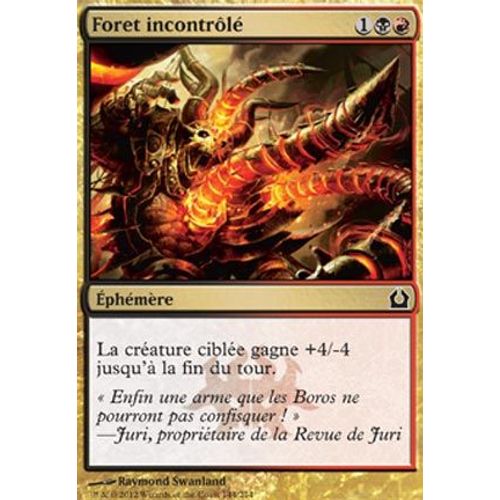 Foret Incontrôlé - Retour Sur Ravnica - Magic Mtg - C - 144