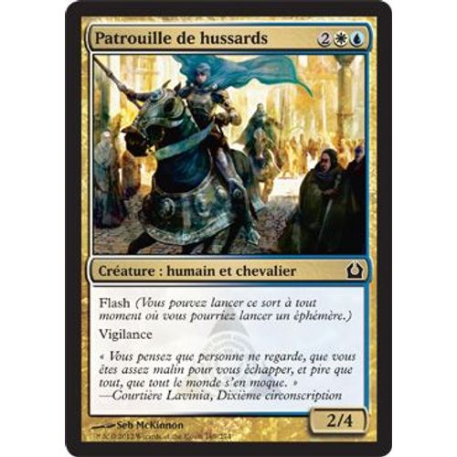 Patrouille De Hussards - Retour Sur Ravnica - Magic Mtg - C - 169