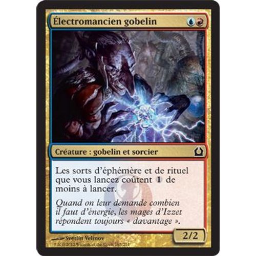 Electromancien Gobelin - Retour Sur Ravnica - Magic Mtg - C - 163