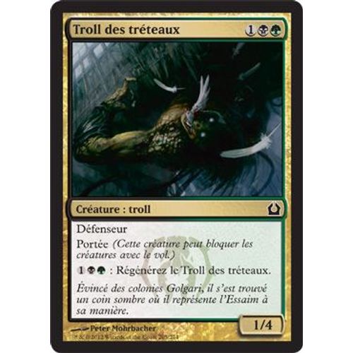 Troll Des Tréteaux - Retour Sur Ravnica - Magic Mtg - C - 205