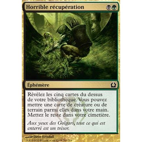 Horrible Récupération - Retour Sur Ravnica - Magic Mtg - C - 165