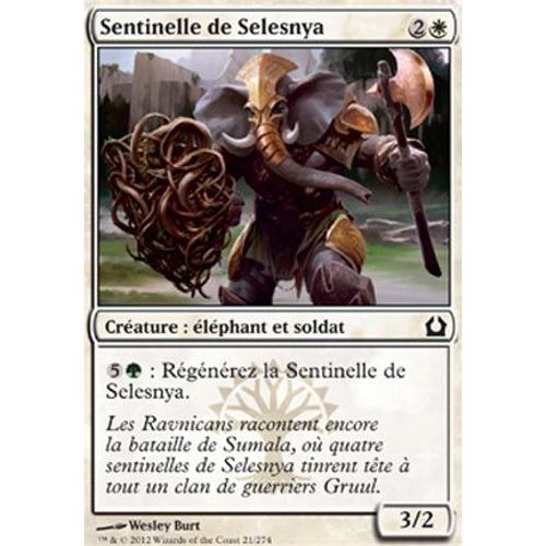 Sentinelle De Selesnya - Retour Sur Ravnica - Magic Mtg - C - 21
