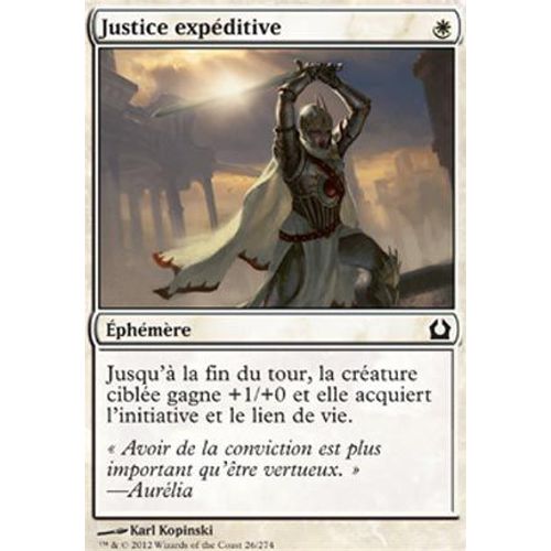 Justice Expéditive - Retour Sur Ravnica - Magic Mtg - C - 26