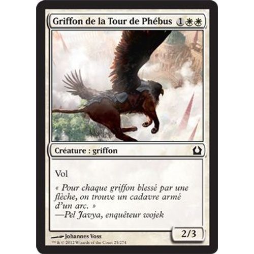 Griffon De La Tour De Phébus - Retour Sur Ravnica - Magic Mtg - C - 25