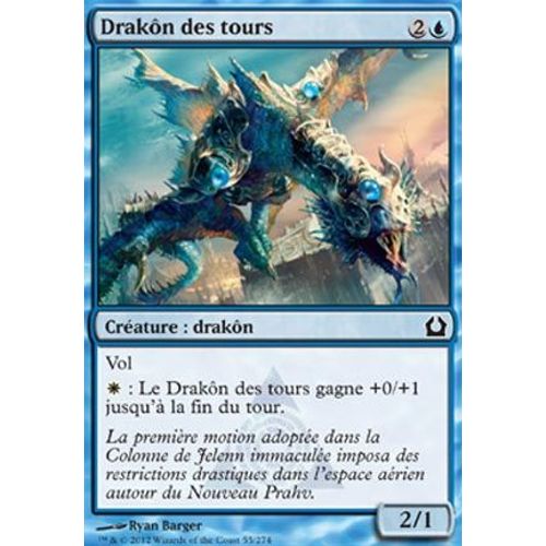 Drakôn Des Tours - Retour Sur Ravnica - Magic Mtg - C - 55