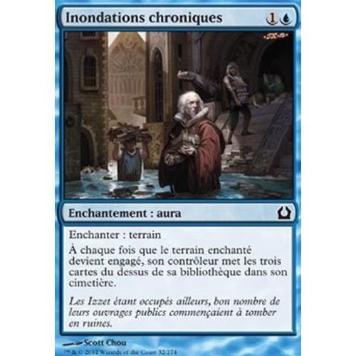 Inondations Chroniques - Retour Sur Ravnica - Magic Mtg - C - 32