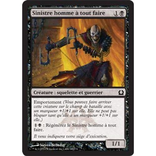 Sinistre Homme À Tout Faire - Retour Sur Ravnica - Magic Mtg - C - 68