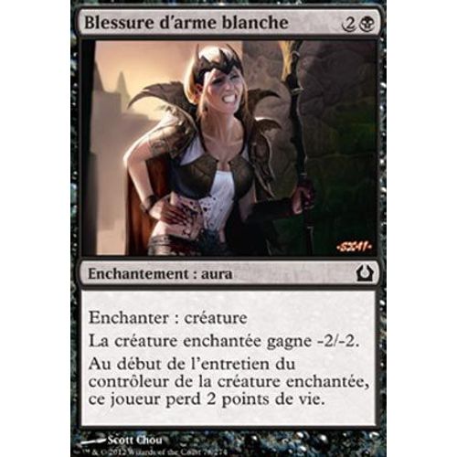 Blessure D'arme Blanche  - Retour Sur Ravnica - Magic Mtg - C - 78