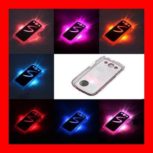 Coque "Rouge" Led Lumineuse Pour Samsung Galaxy S3 I9300