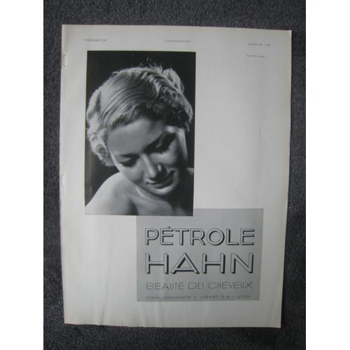 Gravure  D Epoque Pub De 1935