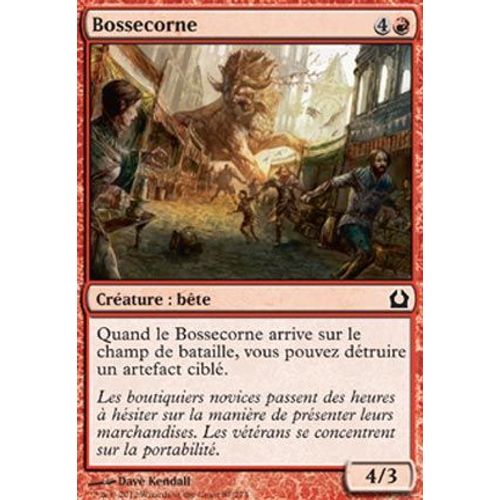 Bossecorne - Retour Sur Ravnica - Magic Mtg - C - 87
