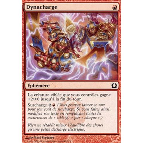 Dynacharge - Retour Sur Ravnica - Magic Mtg - C - 92