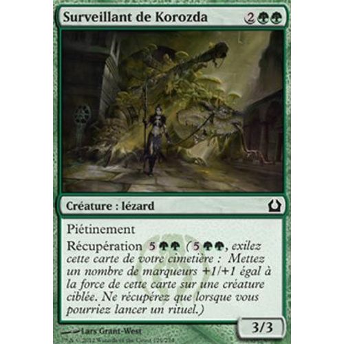 Surveillant De Korozda - Retour Sur Ravnica - Magic Mtg - C - 129