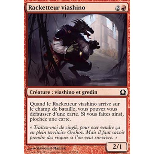 Racketteur Viashino - Retour Sur Ravnica - Magic Mtg - C - 112